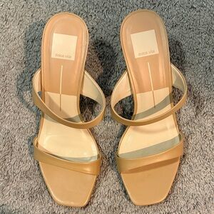 Dolce Vita Women's Beige Heeled Sandals